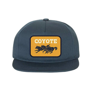 Coyote Run Snapback Navy Hats Coyote Provisions Co 