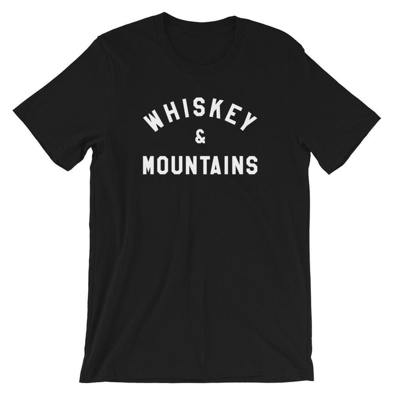 "& Mountains" Short-Sleeve T-Shirt Coyote Provisions Co Black XS 