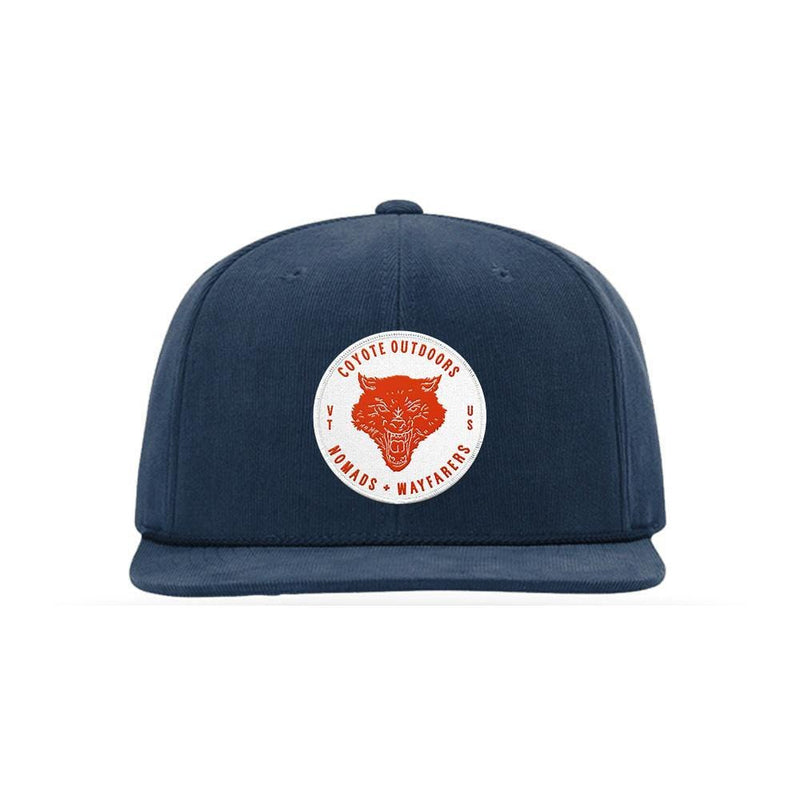 Nomads Corduroy Snapback Navy Coyote Provisions Co 