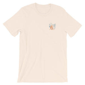 Sunset Riders Short-Sleeve Unisex T-Shirt Cream Coyote Provisions Co S 